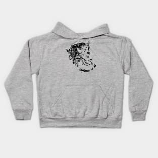 Rock Climbing Greece Rock Climber Rock Climber Gifts Kids Hoodie